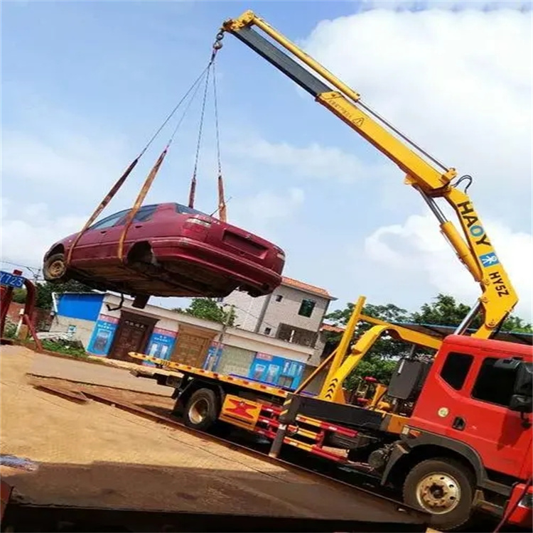 邱县吊车吊汽车的正确方法